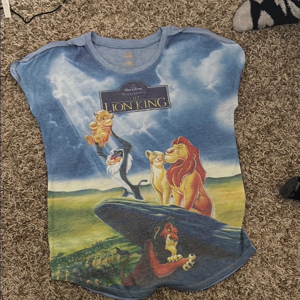 Disney Lion King Sky Blue Kids Tee